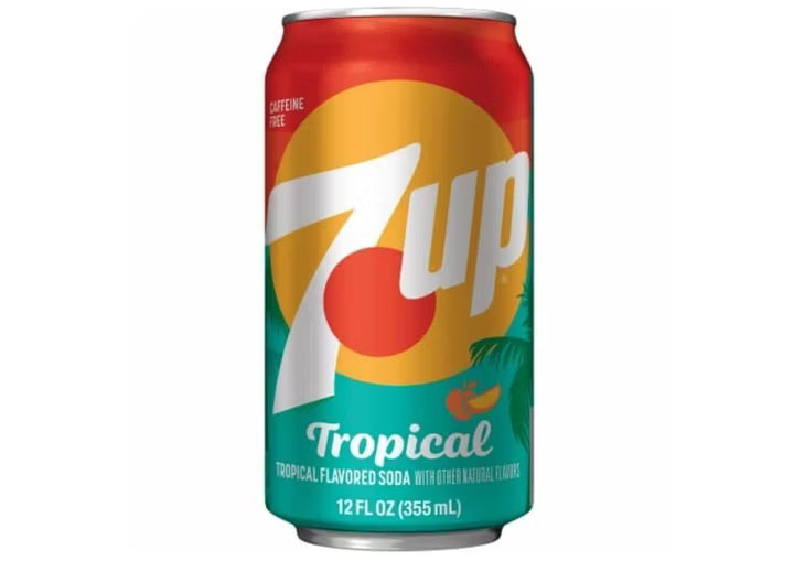 7UP Tropical Flavour 355ml