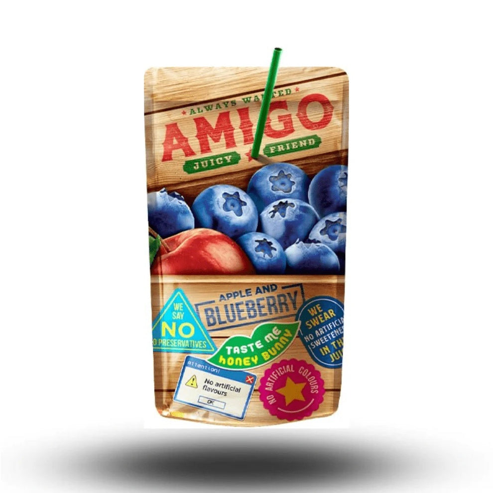 Amigo IceTea Apple and Blueberry 200ml