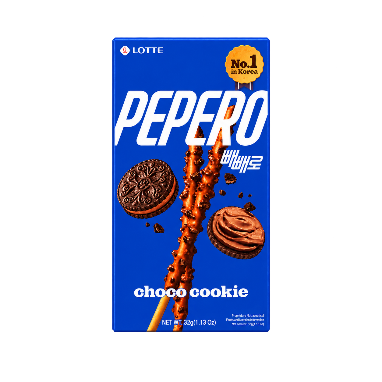 Lotte Pepero Choco Cookie Sticks 32g