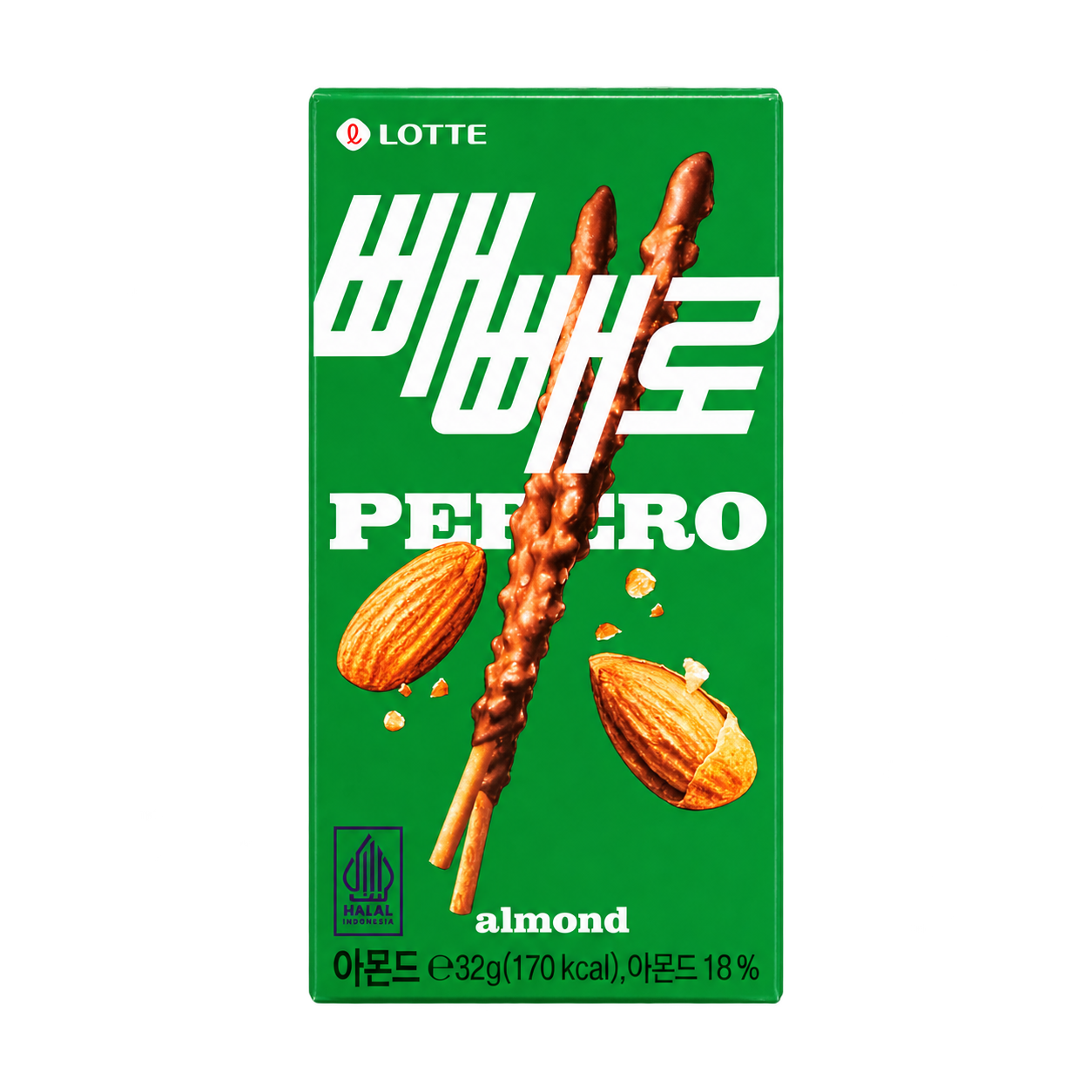 Lotte Pepero Almond Sticks 32g