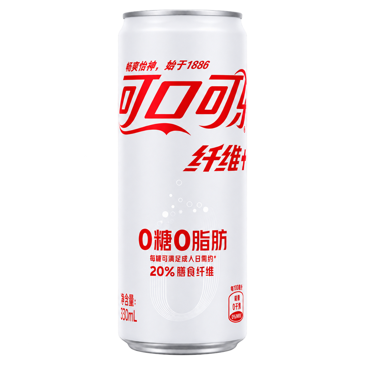 Coca-Cola Fiber Plus Sugar Free 330ml