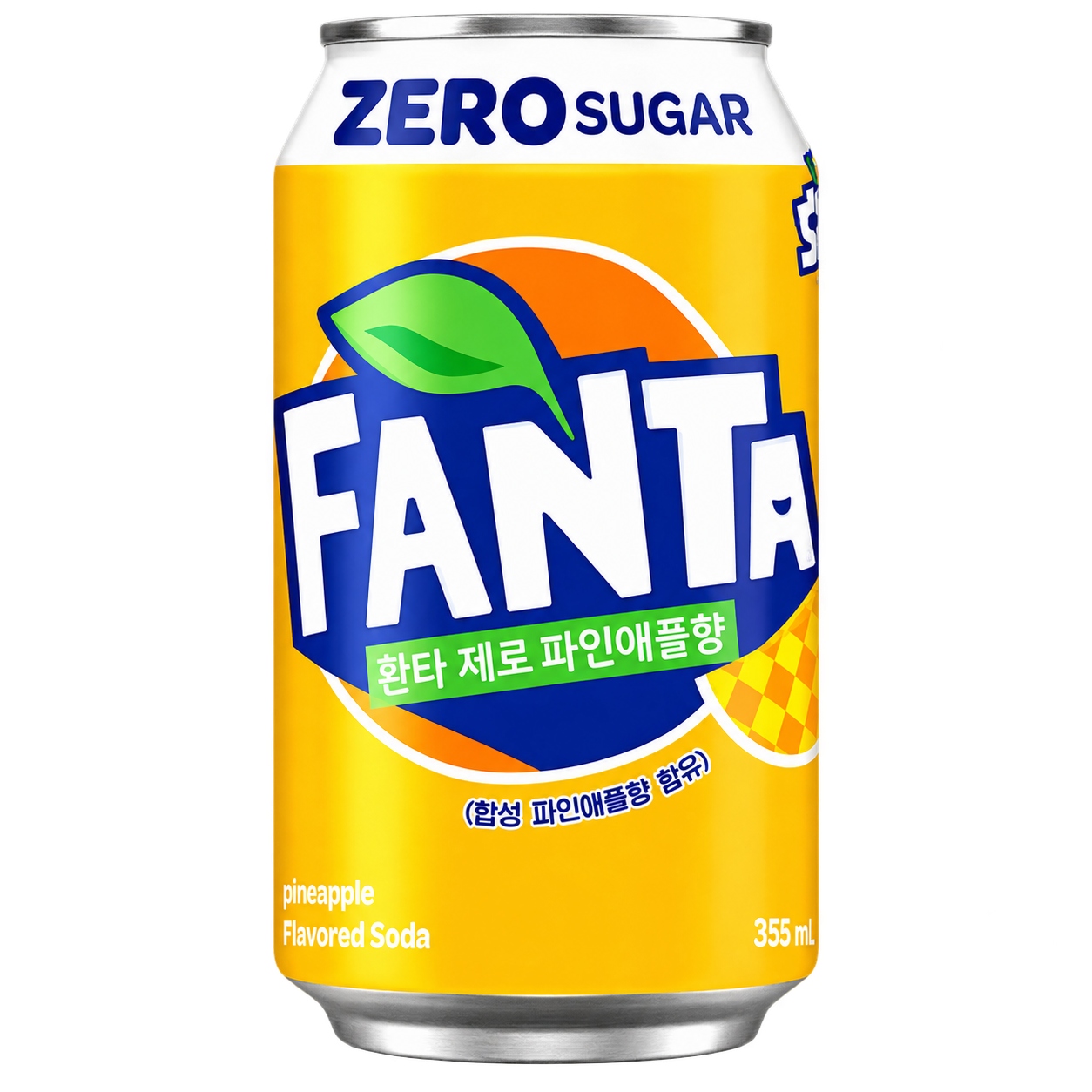 Fanta Zero Sugar Pineapple Korea Edition 355ml