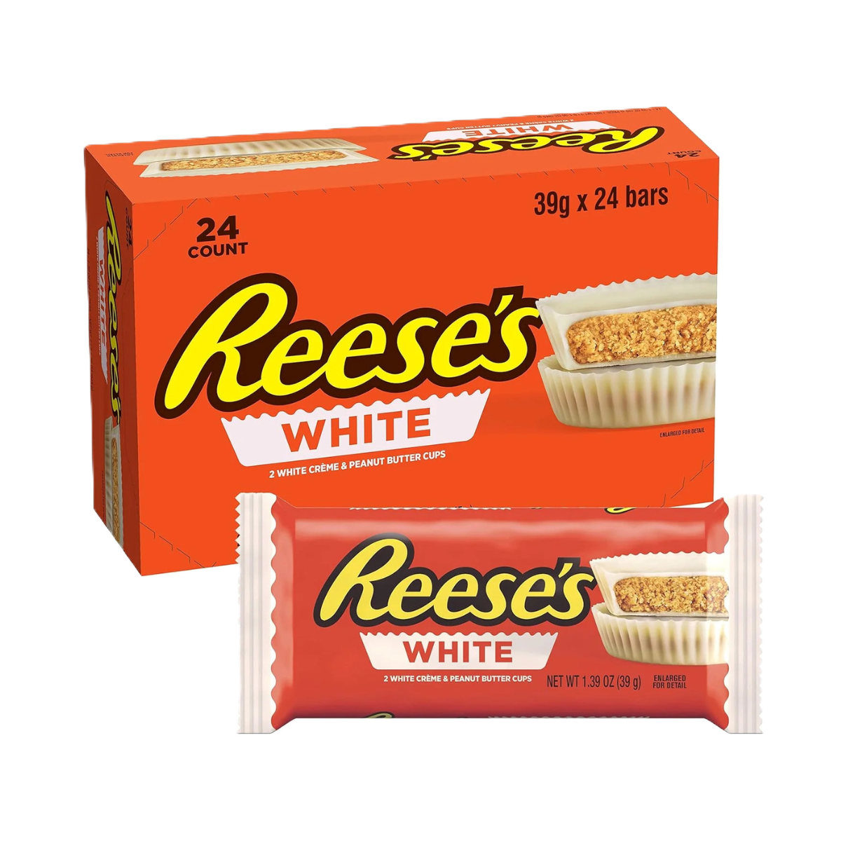 Reese's Peanut Butter Cups White 39,5g