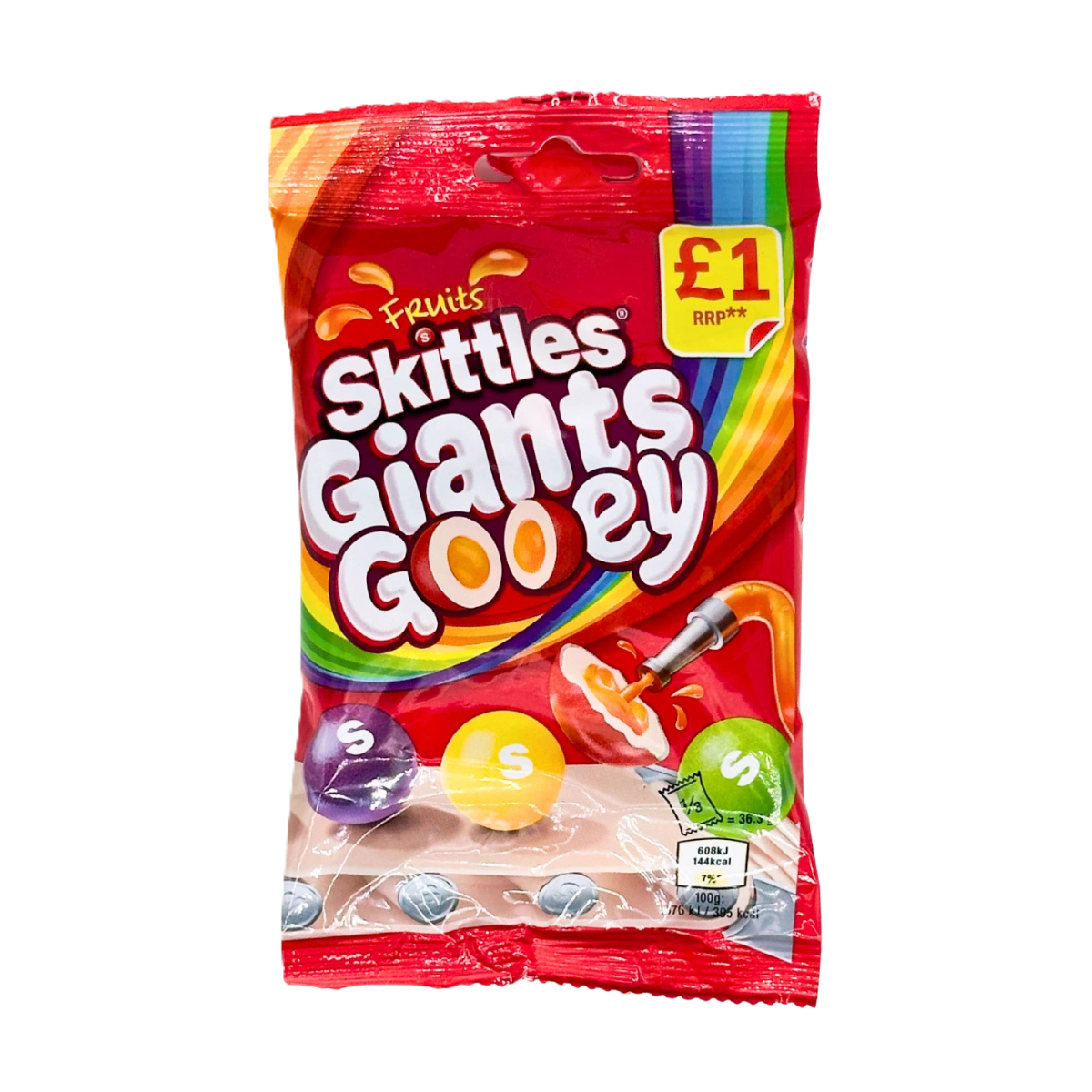 Skittles Giants Gooey Fruits 109 g