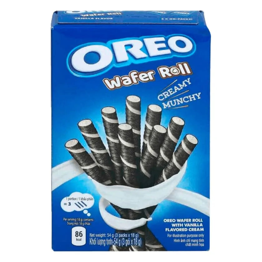 Oreo Wafer Roll Vanilla 54g