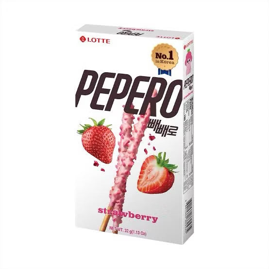 Pepero Strawberry Flavor Sticks 32g