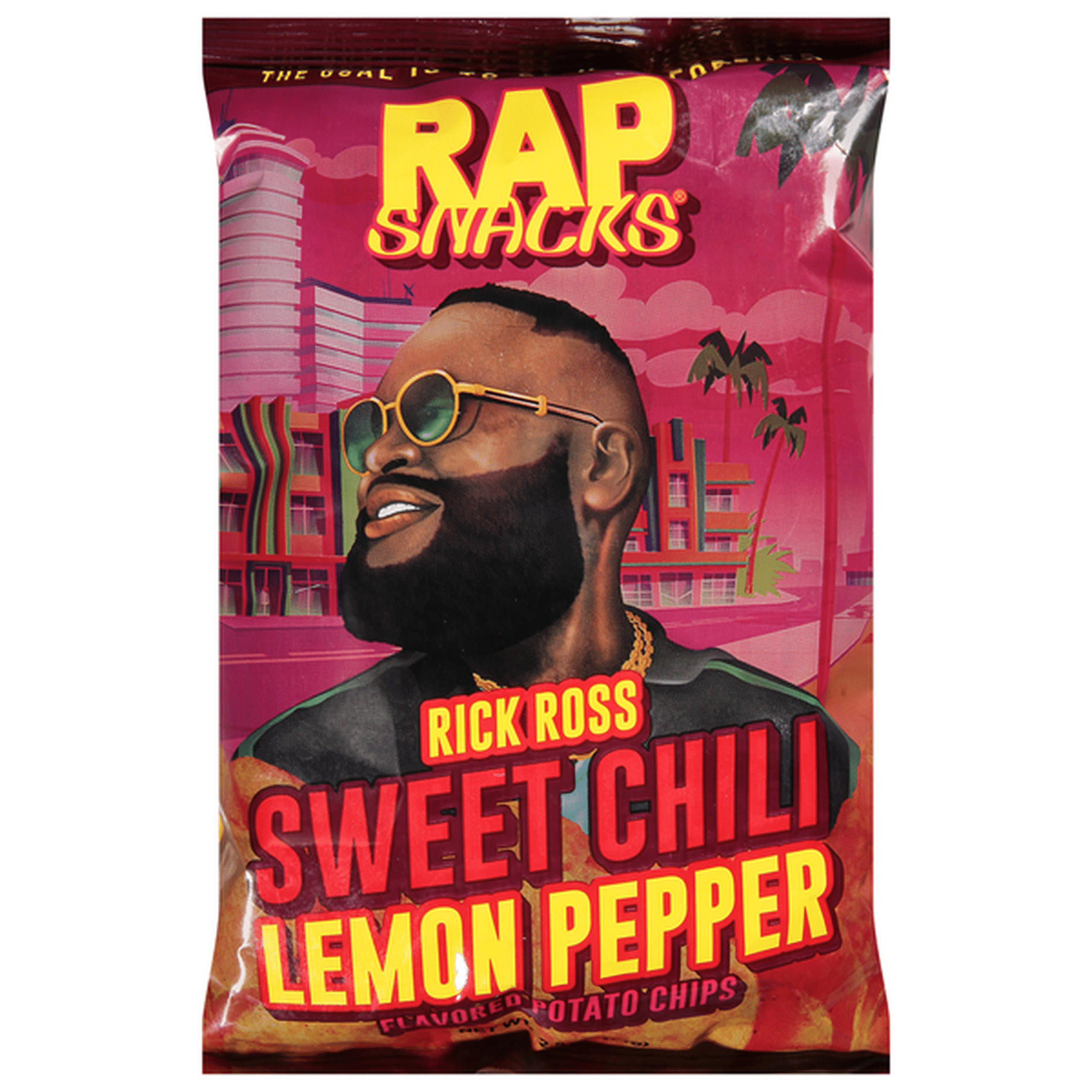Rap Snacks Rick Ross Sweet Chili Lemon Pepper Chips 71g