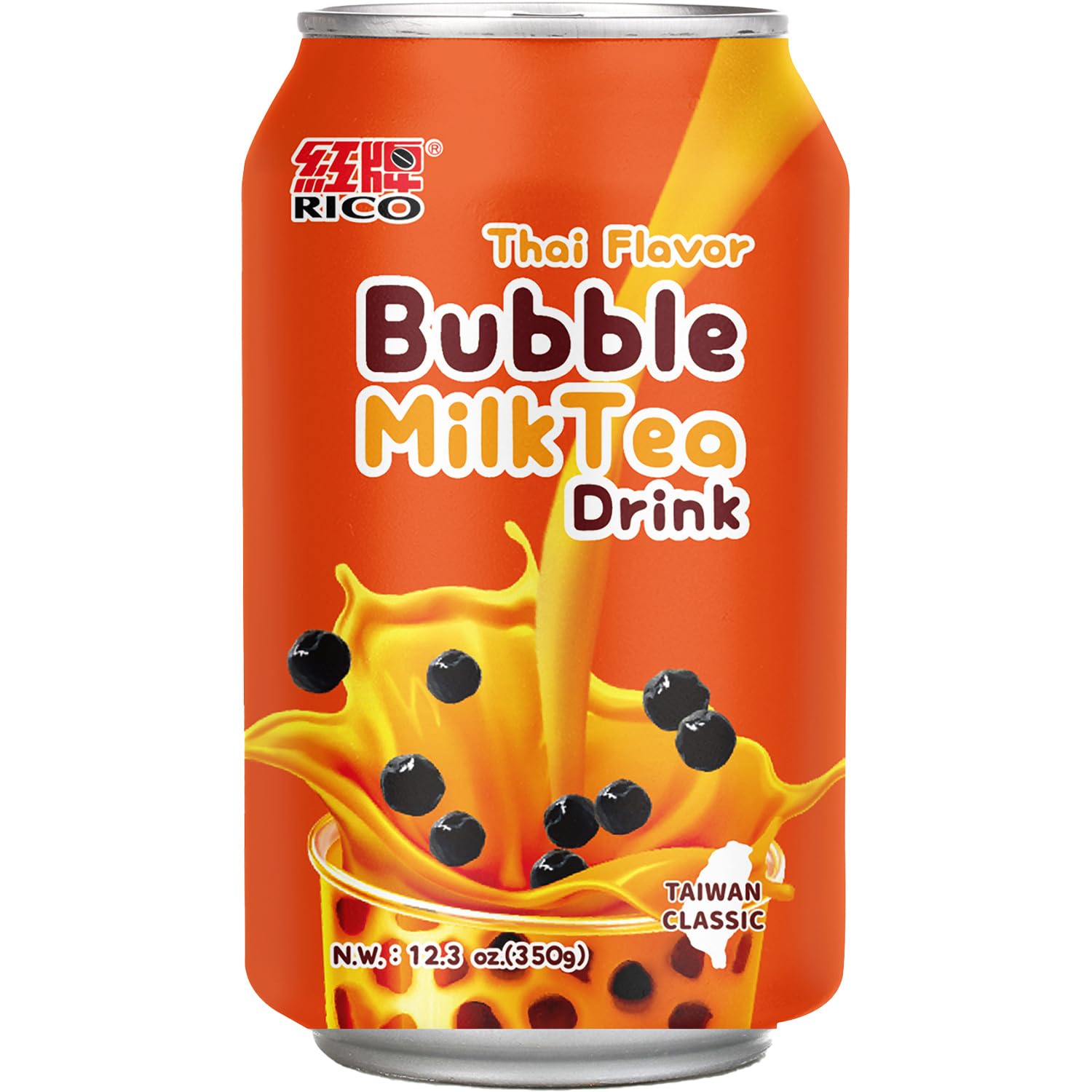 Rico Bubble Milk Tea-Getränk Thai Flavour 340ml