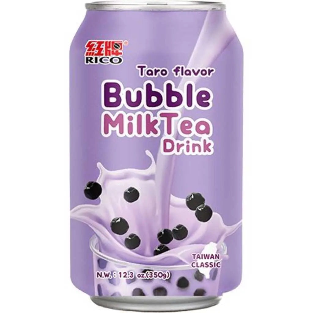 Rico Bubble Milk Tea Drink Taro 340ml