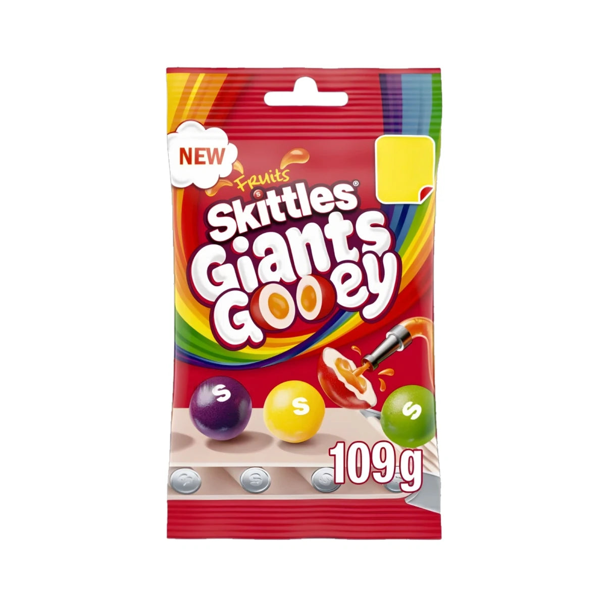 Skittles Giants Gooey Fruits 109g