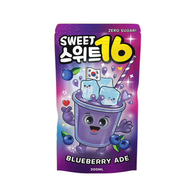 Sweet16 Blueberry Ade (Zero Sugar) 200ml