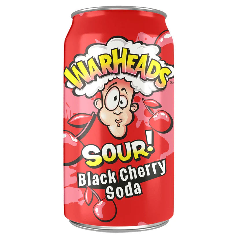 Warheads Sour! Black Cherry 355ml