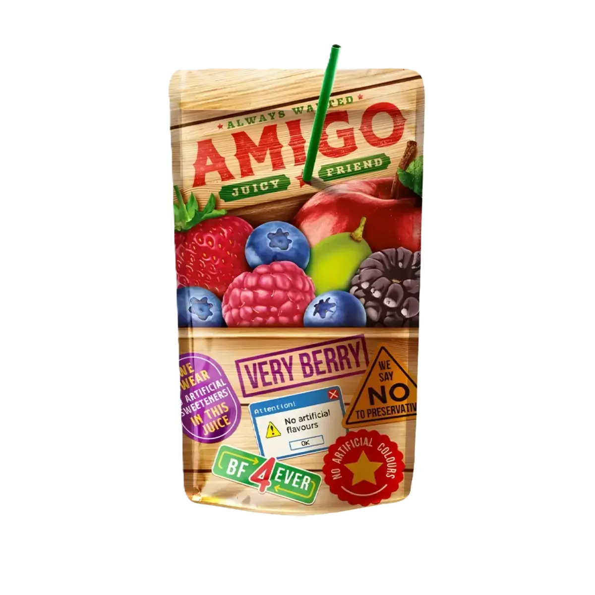 Amigo Juicy Friend Very Berry 200ml
