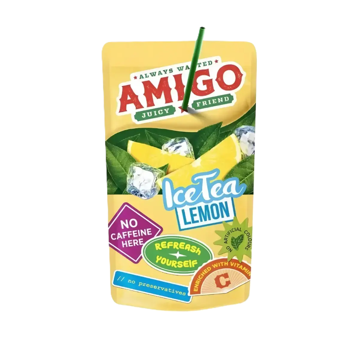 Amigo Juicy Friend IceTea Lemon 200ml