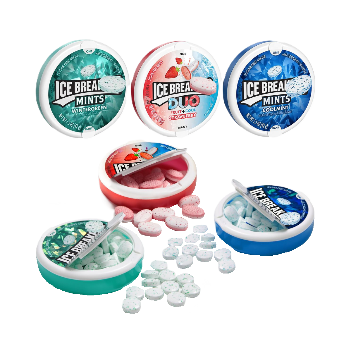 Ice Breakers Mints Spearmint 42g