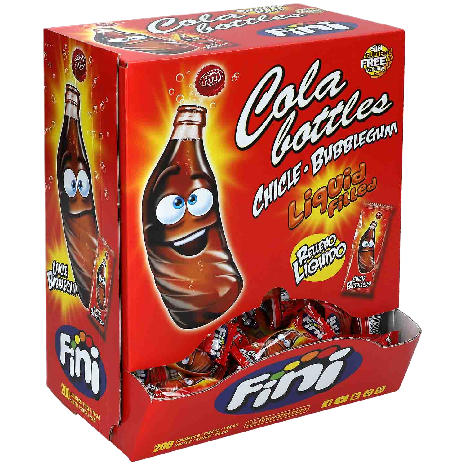 Fini Cola Bottles Bubble Gum