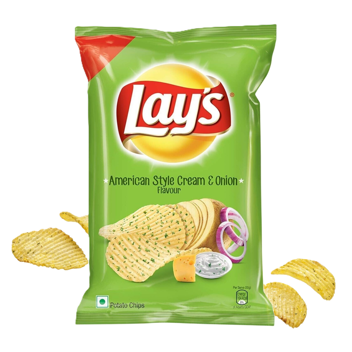 Lay's American Style Cream & Onion Potatoes Chips 50g