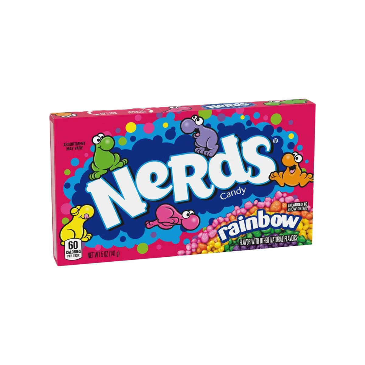 Wonka Nerds Rainbow 141g