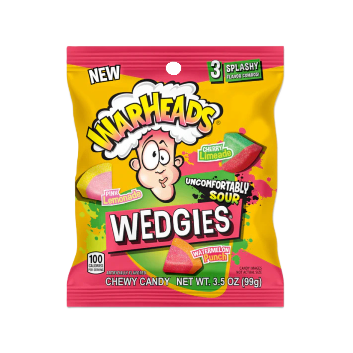 New Warheads Wedgies Uncomfortably Sour 99g