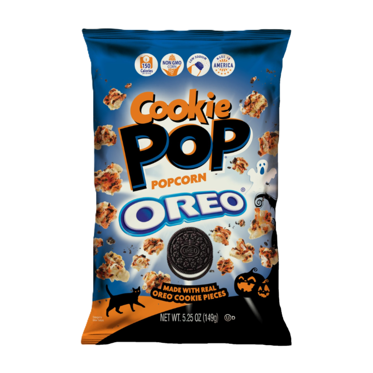 Candy Pop Cookie Pop Oreo Popcorn Halloween 149 g