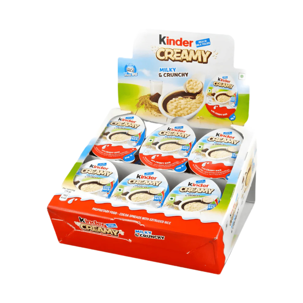 Kinder Creamy Milk & Crunchy 19g