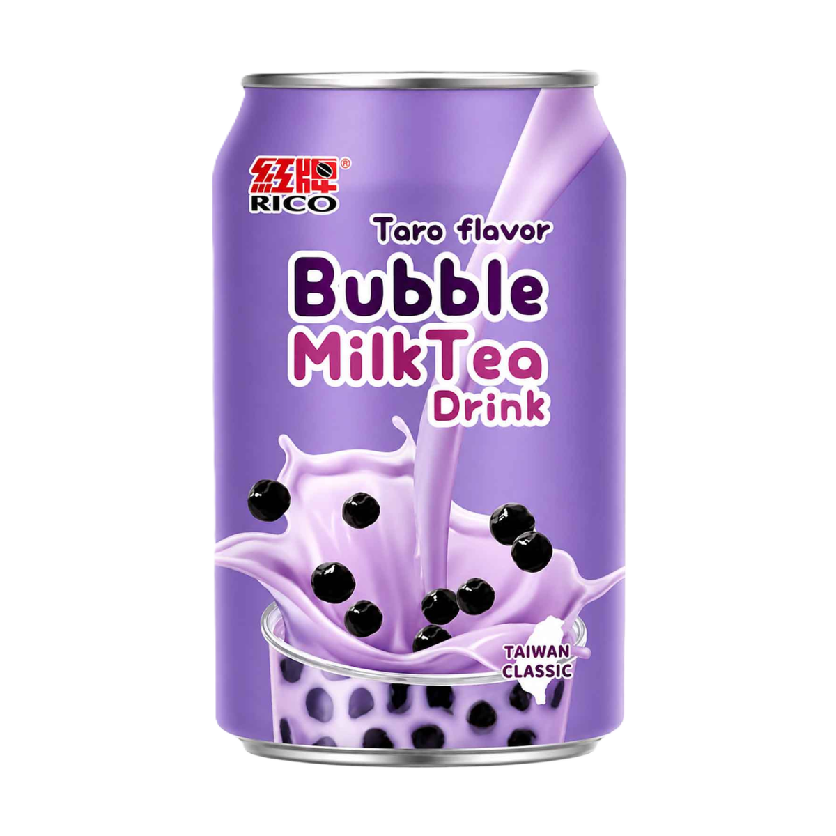 RICO Bubble Milk Tea (Taro Flavor) 340ml