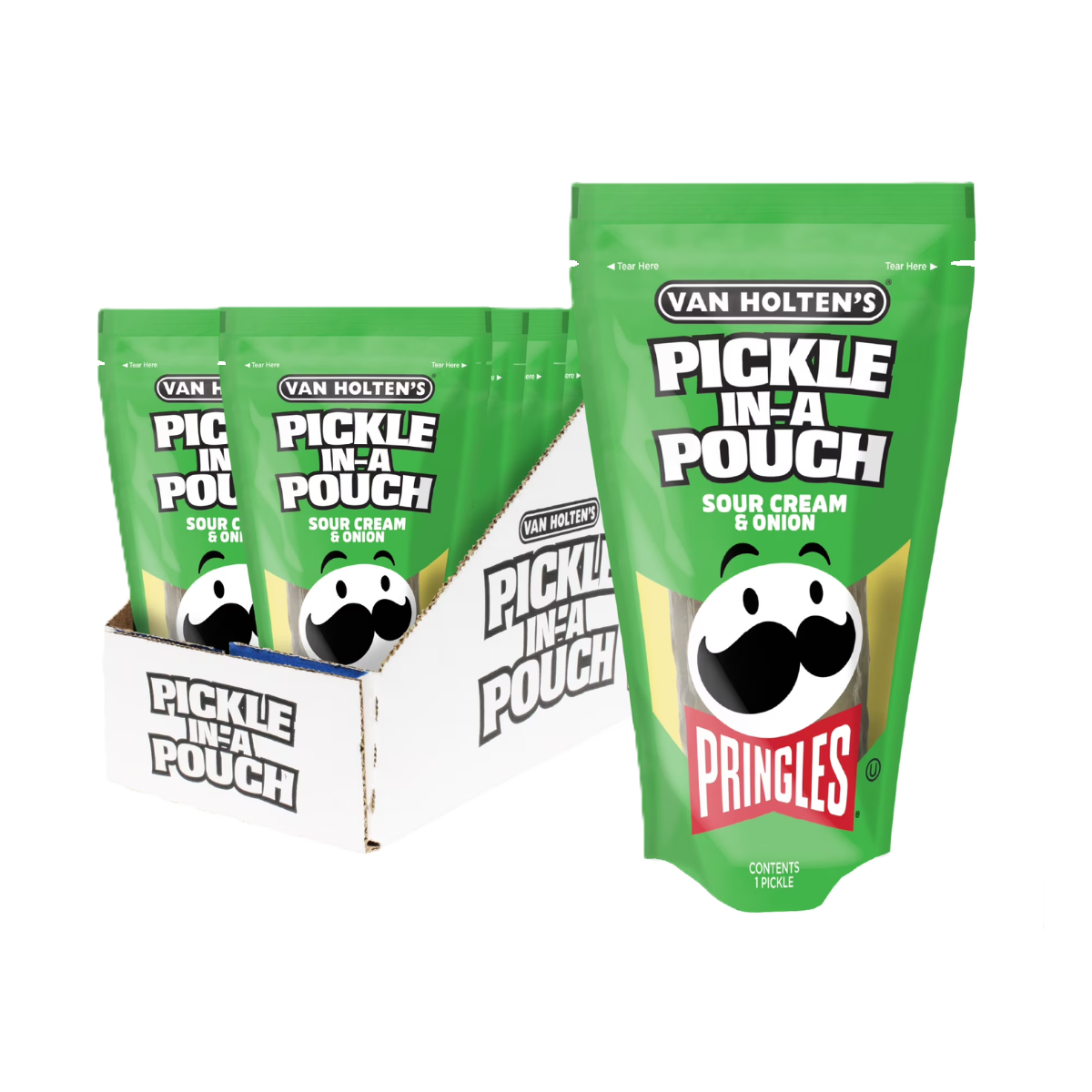 Van Holten's Pringles Sour Cream & Onion Pouch 142g