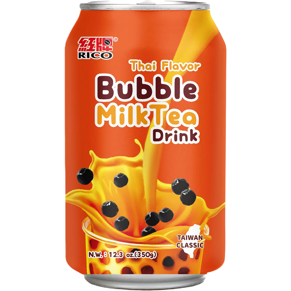 RICO Bubble Milk Tea (Thai Flavor) 340ml