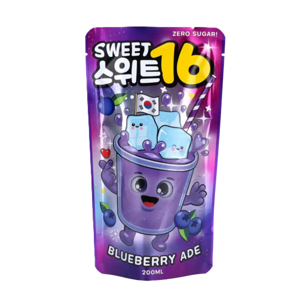 Sweet16 Blueberry Ade (Zero Sugar) 200ml
